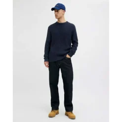 Men's Knitted Crew Neck Jumper