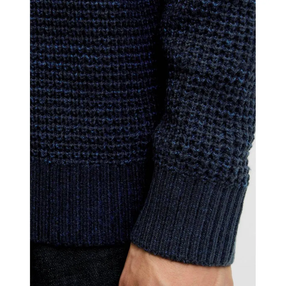 Men's Knitted Crew Neck Jumper