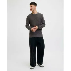 Men's Knitted Crew Neck Jumper