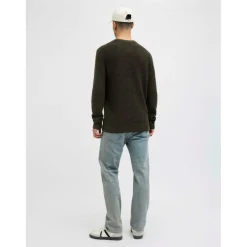Men's Knitted Crew Neck Jumper