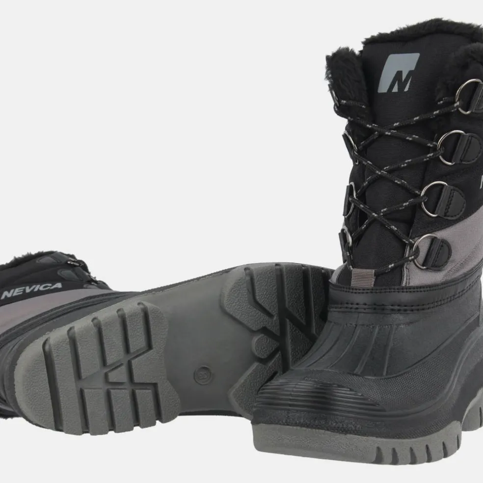Men's Lace Up EVA Insole Mid High Snow Boots