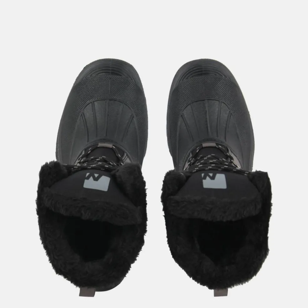 Men's Lace Up EVA Insole Mid High Snow Boots