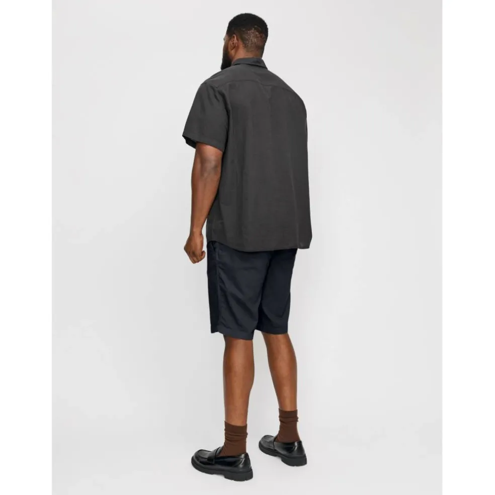 Men's Linen Plus Size Tracksuit Shorts