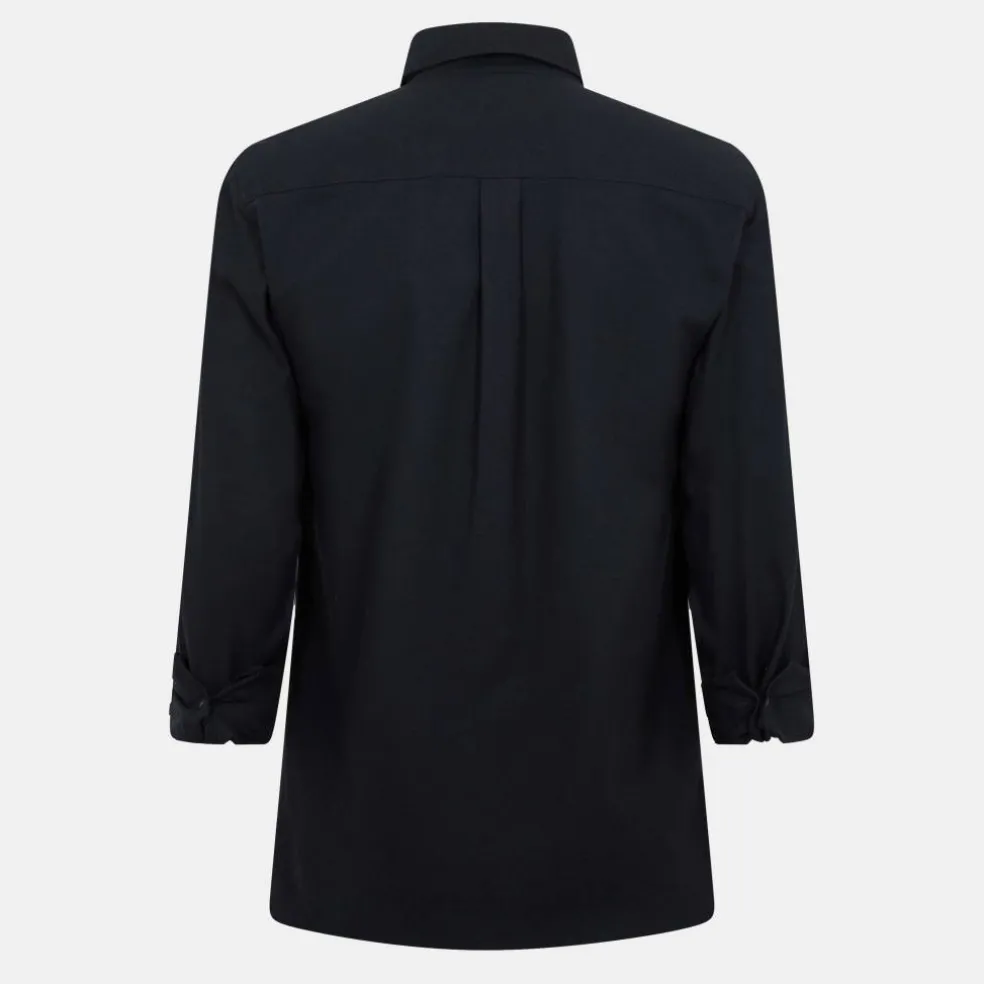 Men's Long-Sleeve Flannel Plain Shirt