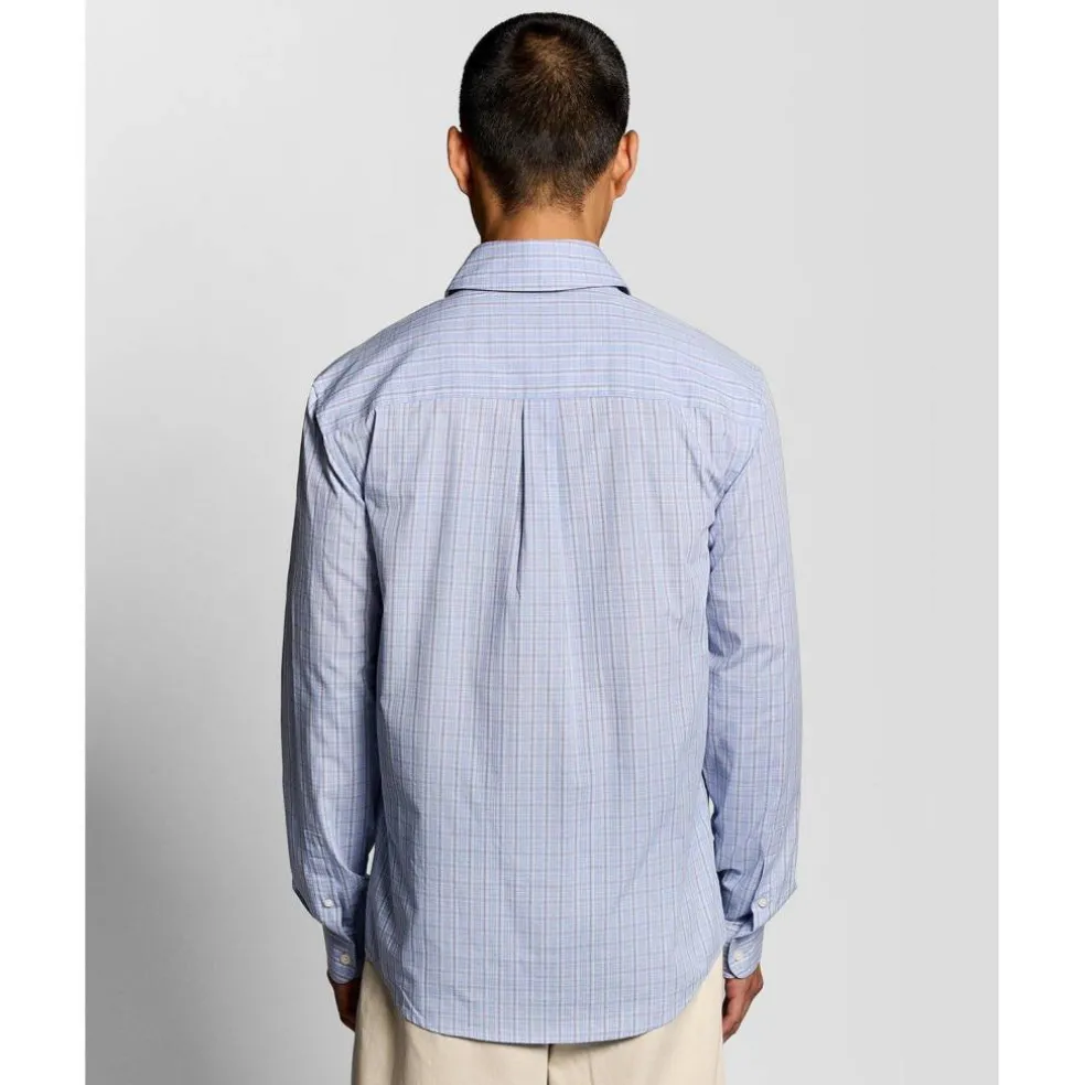 Men's Long Sleeve Patterned Shirt