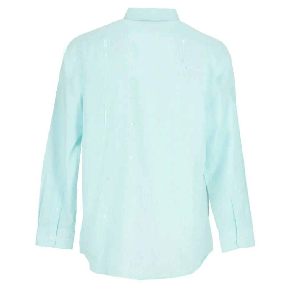 Men's Long-Sleeve Patterned Shirt