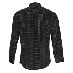 Men's Long-Sleeve Patterned Shirt