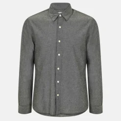 Men's Long Sleeve Plain Shirt