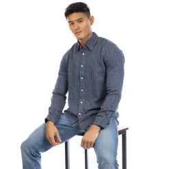 Men's Long Sleeve Plain Shirt