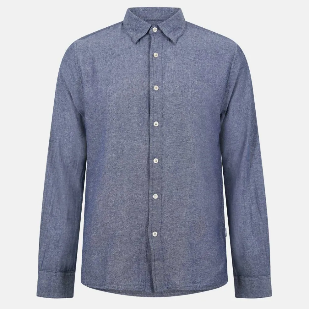 Men's Long Sleeve Plain Shirt