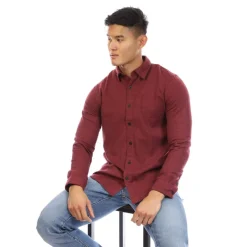 Men's Long Sleeve Plain Shirt