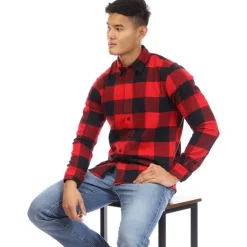 Men's Long Sleeve Plain Shirt