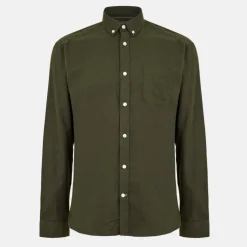 Men's Long-Sleeve Plain Shirt