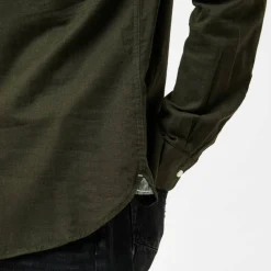 Men's Long-Sleeve Plain Shirt