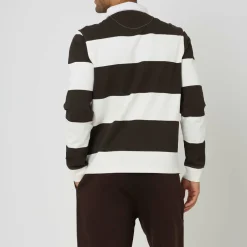 Men's Long Sleeve Rugby Polo Shirt