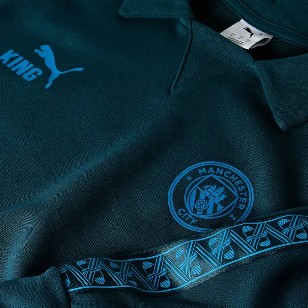 Mens Manchester City Licensed Drill Top 2025 2026