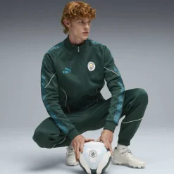 Mens Manchester City Tracksuit Top 2025 2026