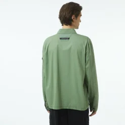 Men's Manny Cotton Long Sleeve Full Zip Overshirt