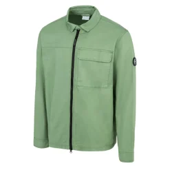Men's Manny Cotton Long Sleeve Full Zip Overshirt