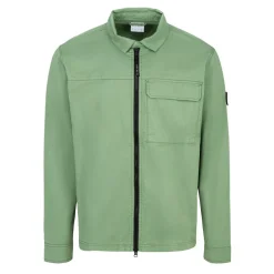 Men's Manny Cotton Long Sleeve Full Zip Overshirt