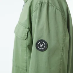 Men's Manny Cotton Long Sleeve Full Zip Overshirt