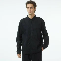 Men's Manny Cotton Long Sleeve Full Zip Overshirt