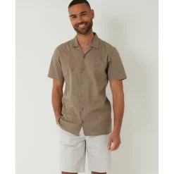 Men's Maples Short-Sleeve Patterned Shirt