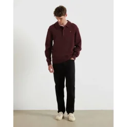 Men's Matson Lambswool Knit Quarter Zip Top