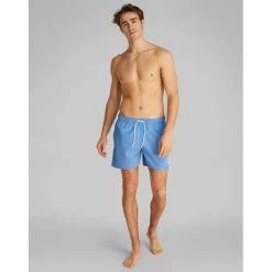 Men's Medium Drawstring Quick-Drying Mid-Length Swim Shorts