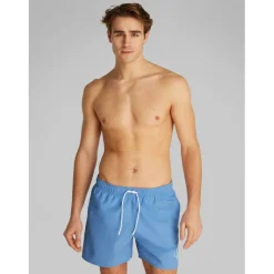 Men's Medium Drawstring Quick-Drying Mid-Length Swim Shorts