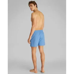 Men's Medium Drawstring Quick-Drying Mid-Length Swim Shorts