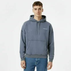 Men's Micro Logo Popover Hoodie