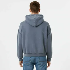 Men's Micro Logo Popover Hoodie