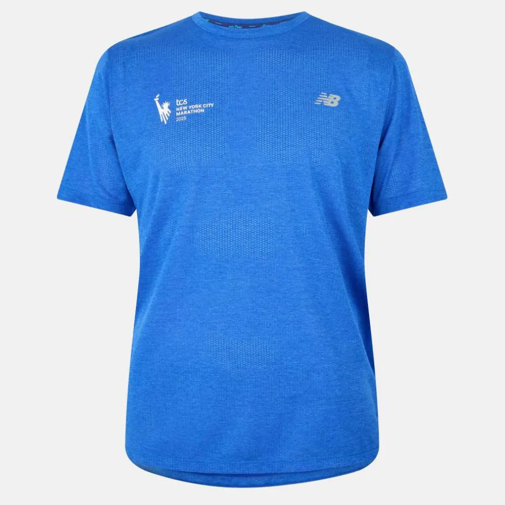 Men's NB NYC Short-Sleeve Performance Running Top