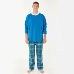 Mens Organic Brushed Cotton Lounge Trousers