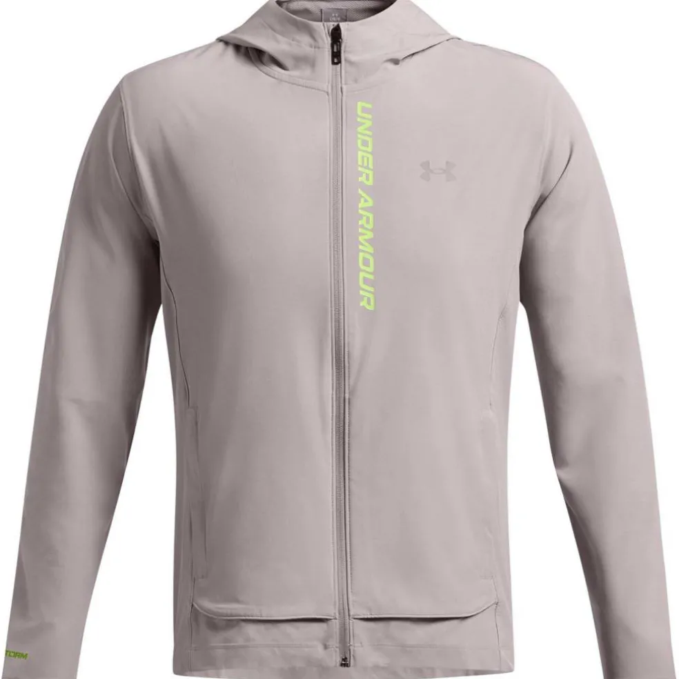 Men's Outrun The Storm Water-Resistant Moisture-Wicking Performance Running Jacket