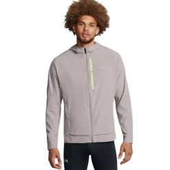 Men's Outrun The Storm Water-Resistant Moisture-Wicking Performance Running Jacket