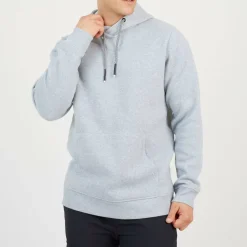 Mens Overhead Hoodie with Cross Over Neck