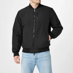 Men's Padded Long Sleeve Bomber Jacket