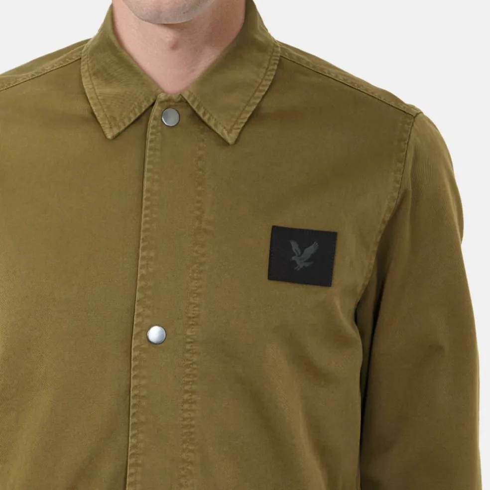 Men's Panelled Long Sleeve Parka