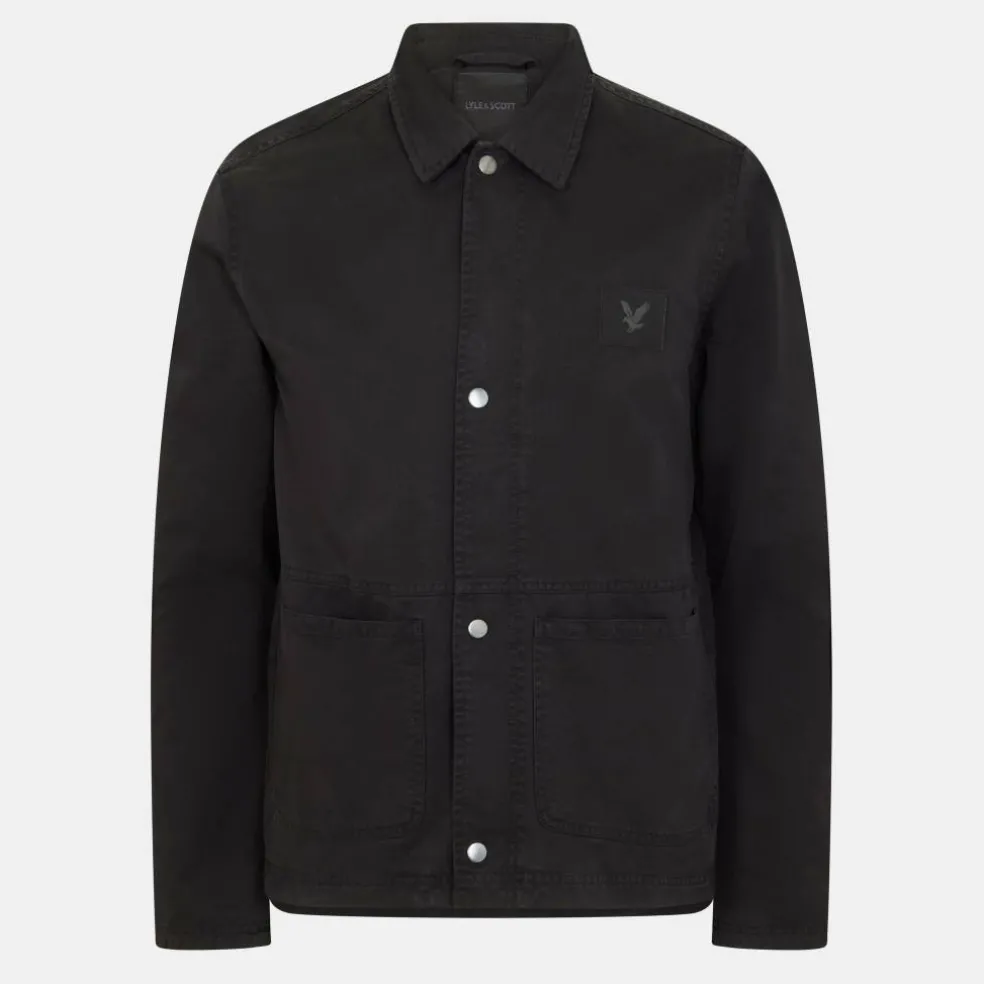 Men's Panelled Long Sleeve Parka