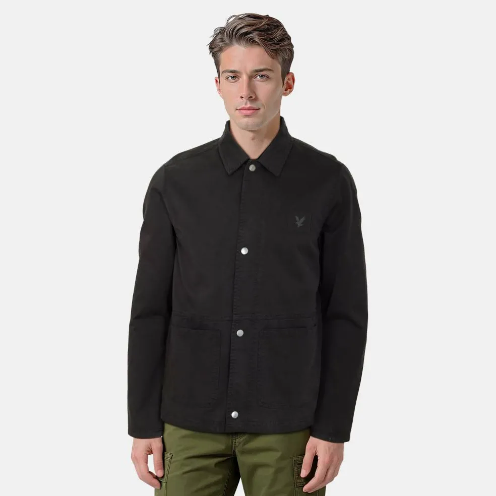 Men's Panelled Long Sleeve Parka