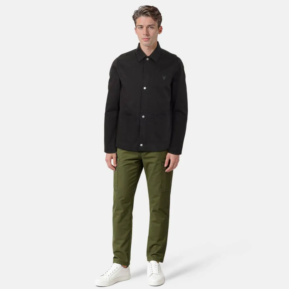 Men's Panelled Long Sleeve Parka