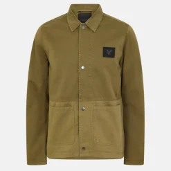 Men's Panelled Long Sleeve Parka