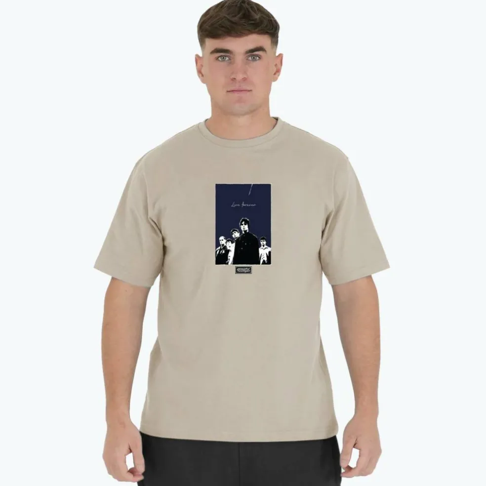 Men's Peaceful Live Forever Regular Fit T-Shirt