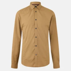 Men's Pencil Long-Sleeve Plain Shirt