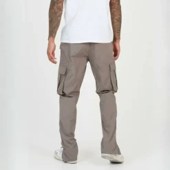 Mens Poplin Turner Cargo Trousers with Pockets