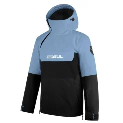 Men's Powder Anorak Waterproof Windproof Ski Jacket