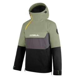 Men's Powder Anorak Waterproof Windproof Ski Jacket