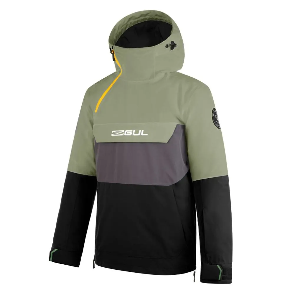 Men's Powder Anorak Waterproof Windproof Ski Jacket